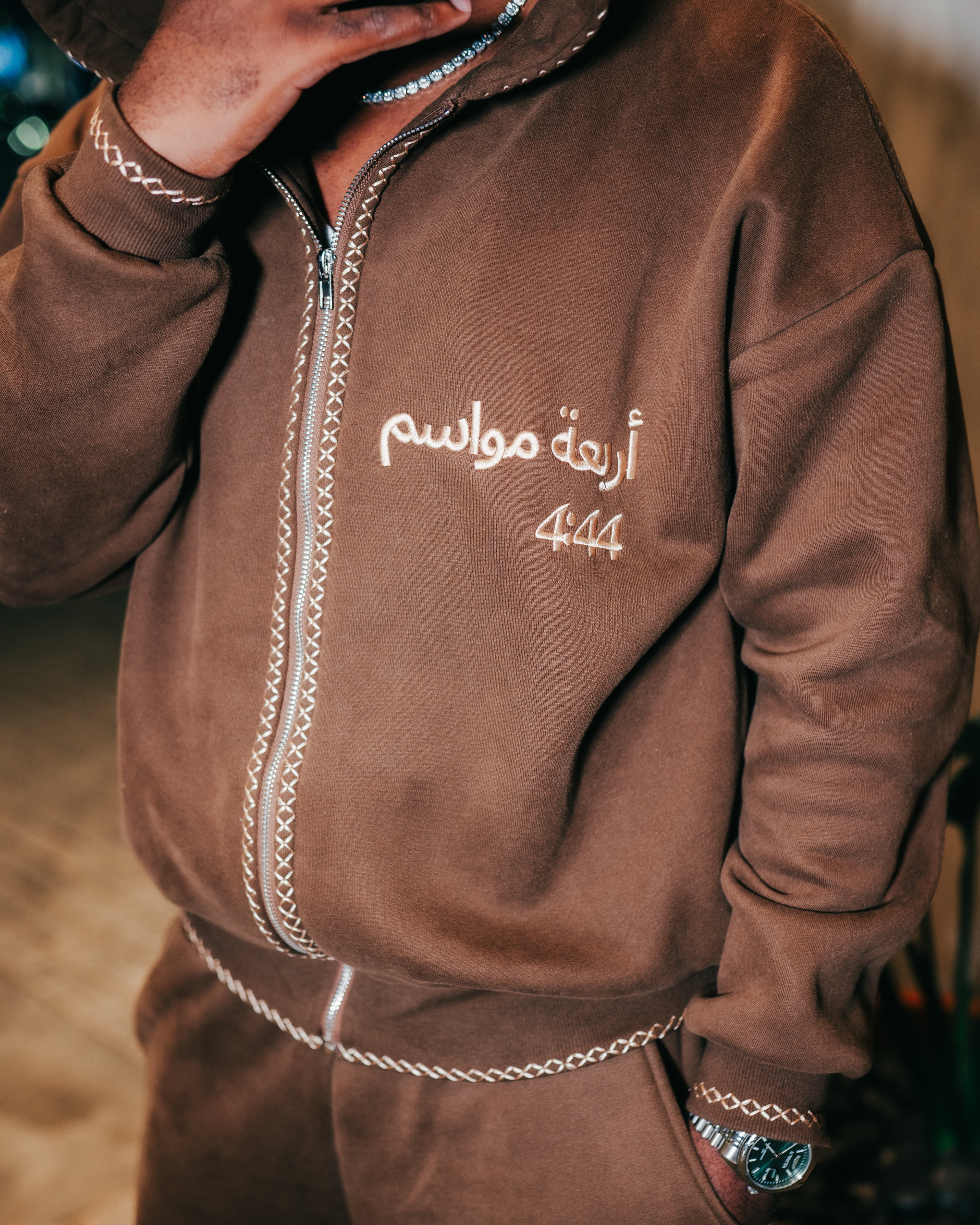 Mocha Saudi league zip up