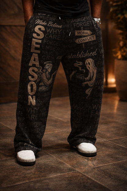 moral conflict sweatpants