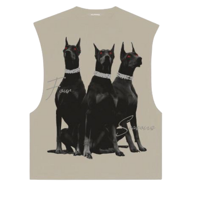 Guardian cropped muscle tee